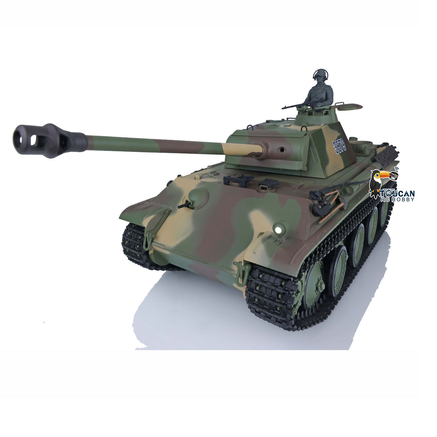 Running Gear Box - Henglong 1/16 7.0 Plastic Panther G