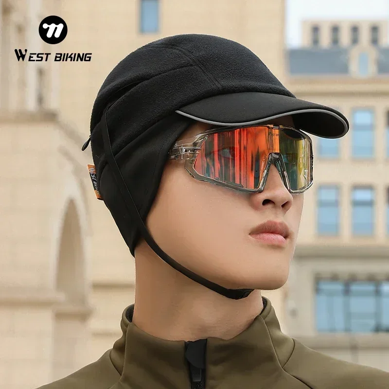 Running Gear For Winter - WET BIKING Winter Cycling Sun Visor