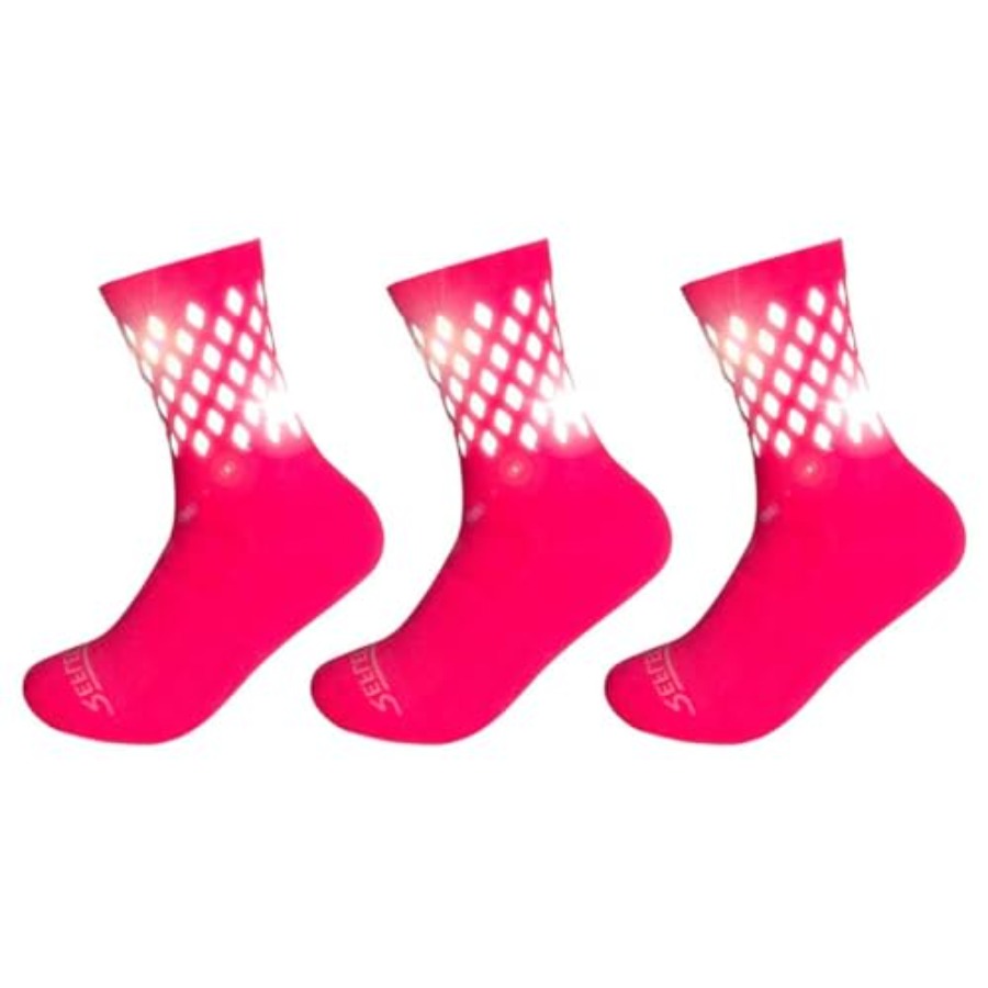 High And Running Gear - Reflective Socks for cycling and running