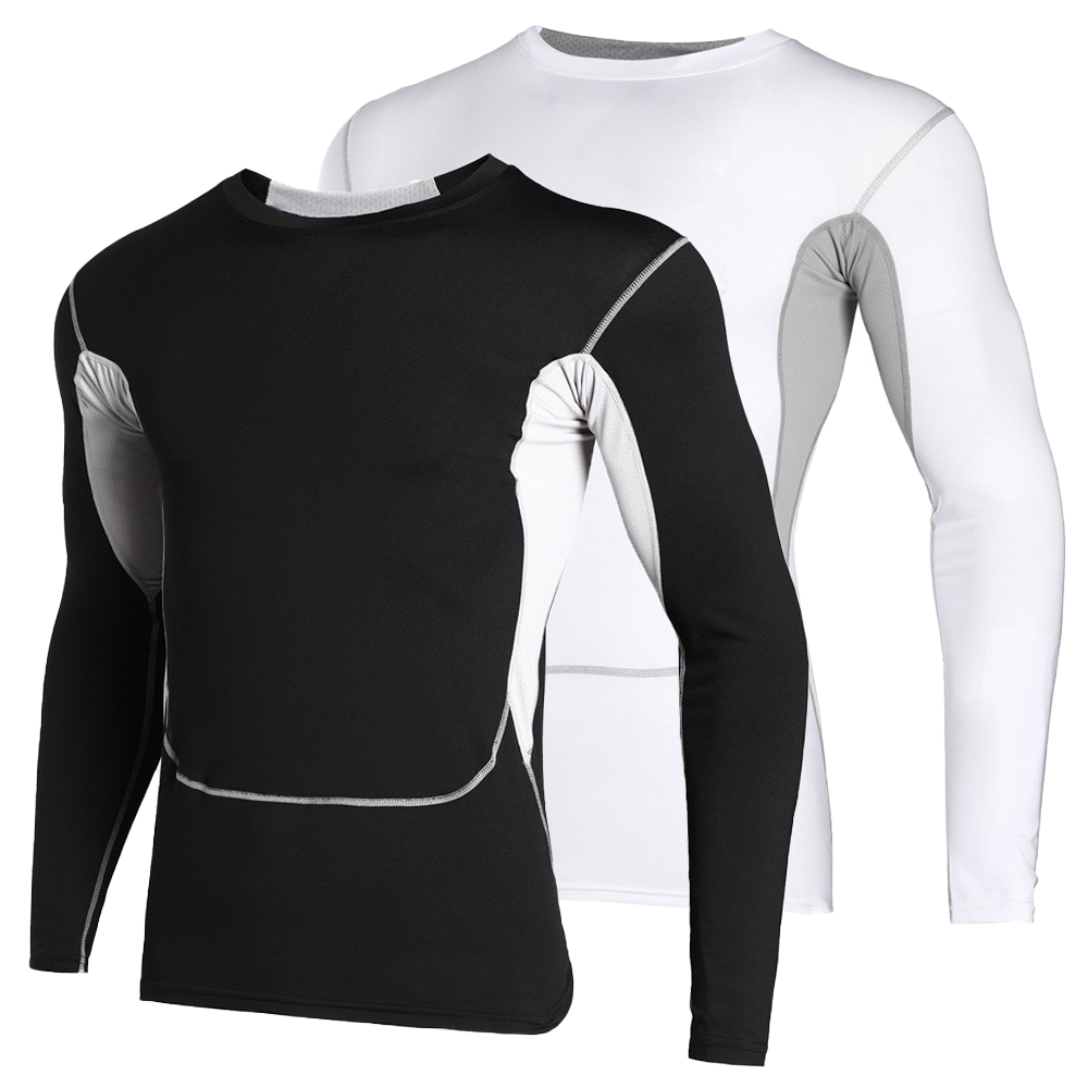 Running Gear Long Sleeve - Men's Thermal Compression Tops Long Sleeve