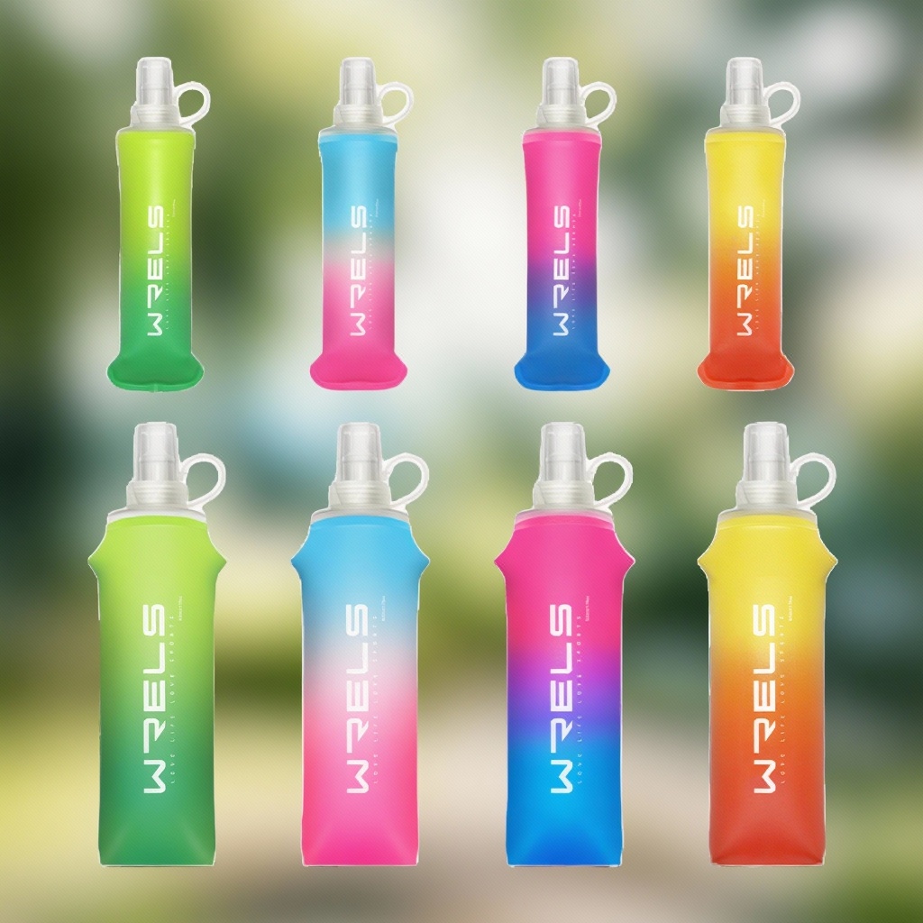 Running Gear Water - Portable TPU Folding Soft Flask Water