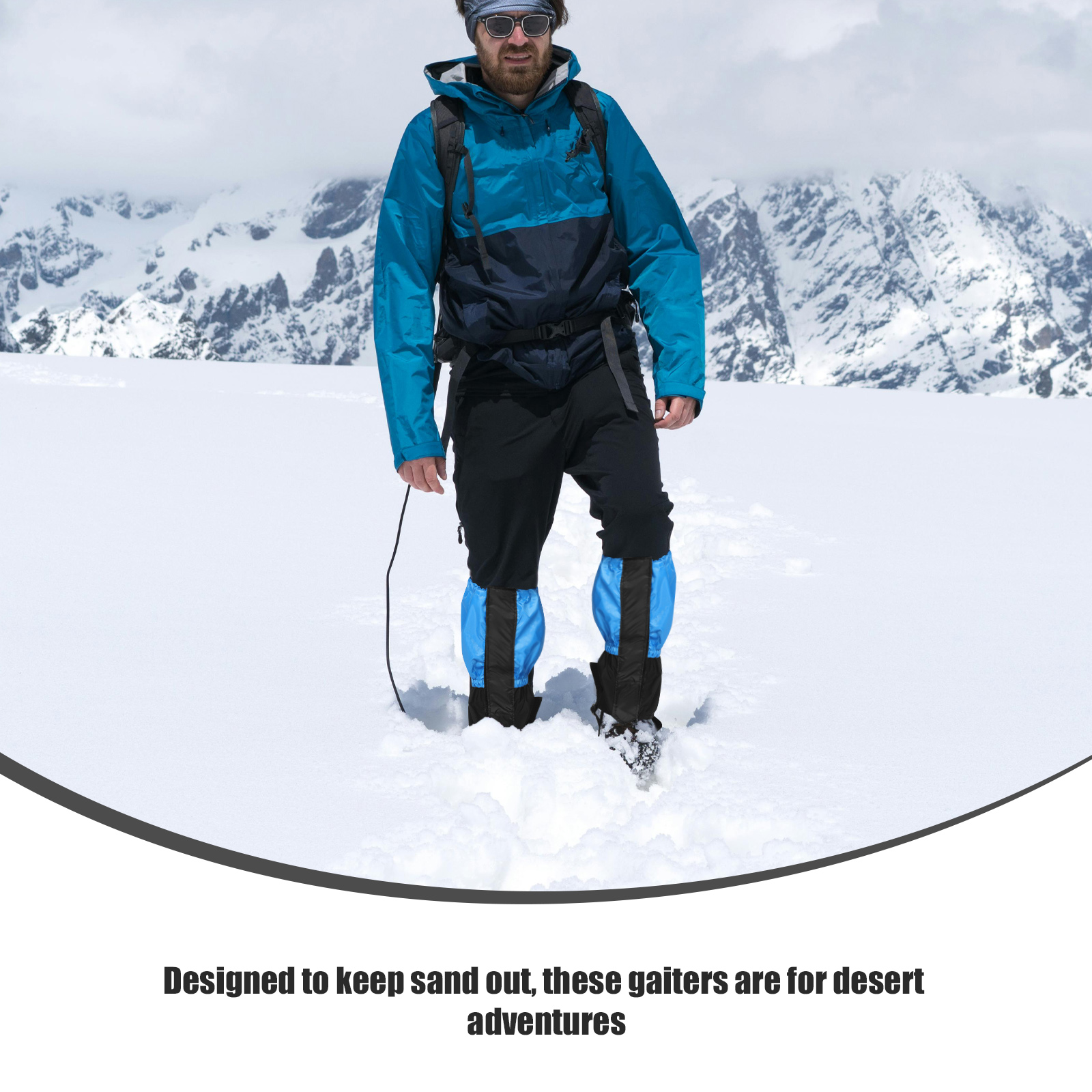 Running Gear Trail - 1 Pair Waterproof Hiking Sand Snow