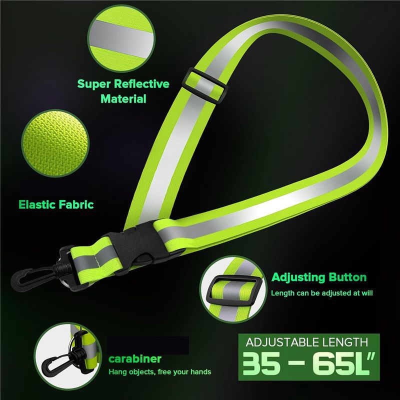 A04G-Reflective Sash For Walki - Running Gear Green review and price