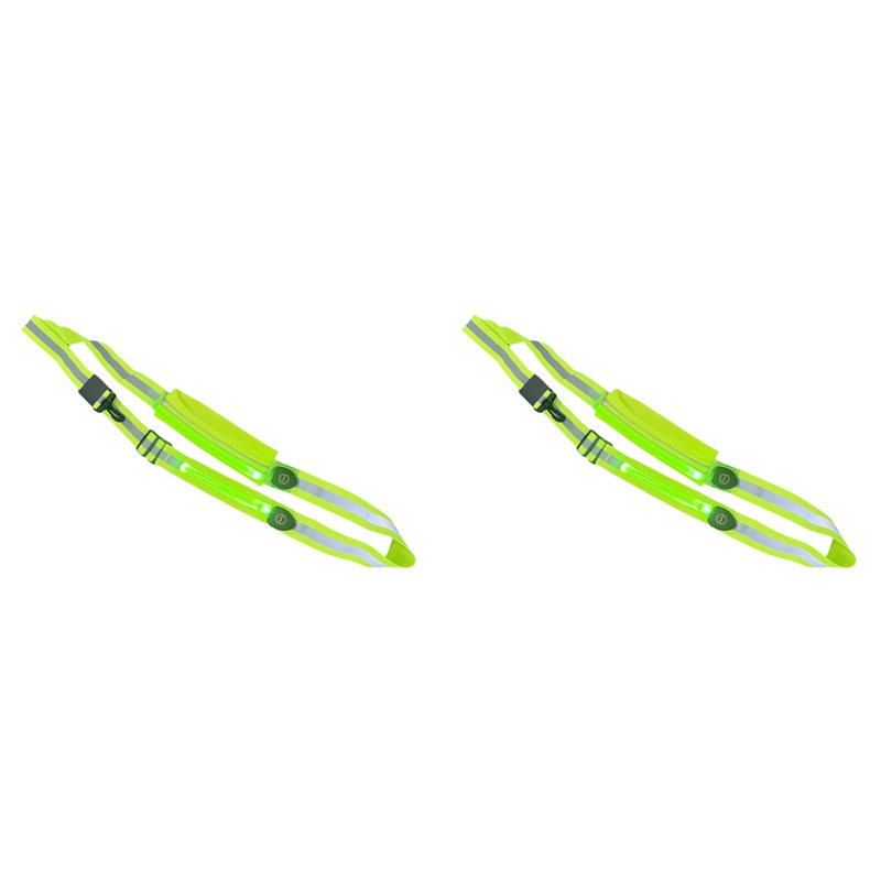 BTLIFE-2X LED Reflective Belt  - High And Running Gear review and price