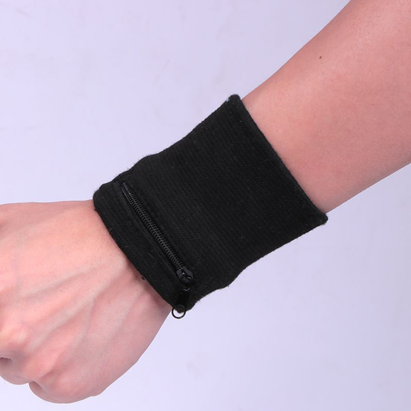 Sports Wristband With Zipper P - Sweat Band Wrist review and price