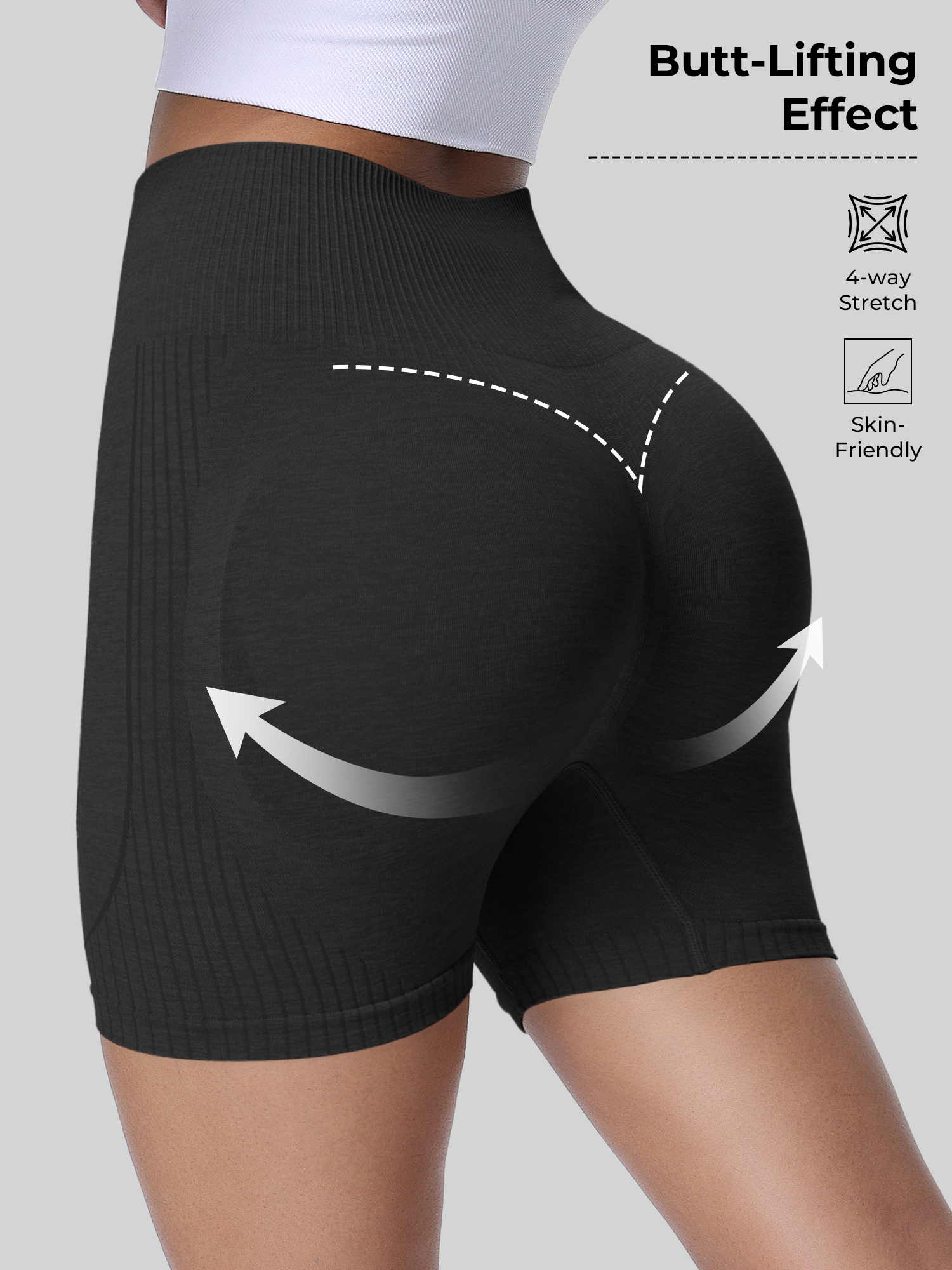 High Waist Elastic Yoga Shorts - High And Running Gear review and price