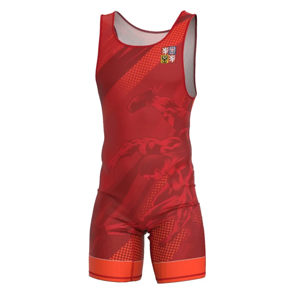 Mens Wrestling Singlet Uniform - Running Gear Train review and price