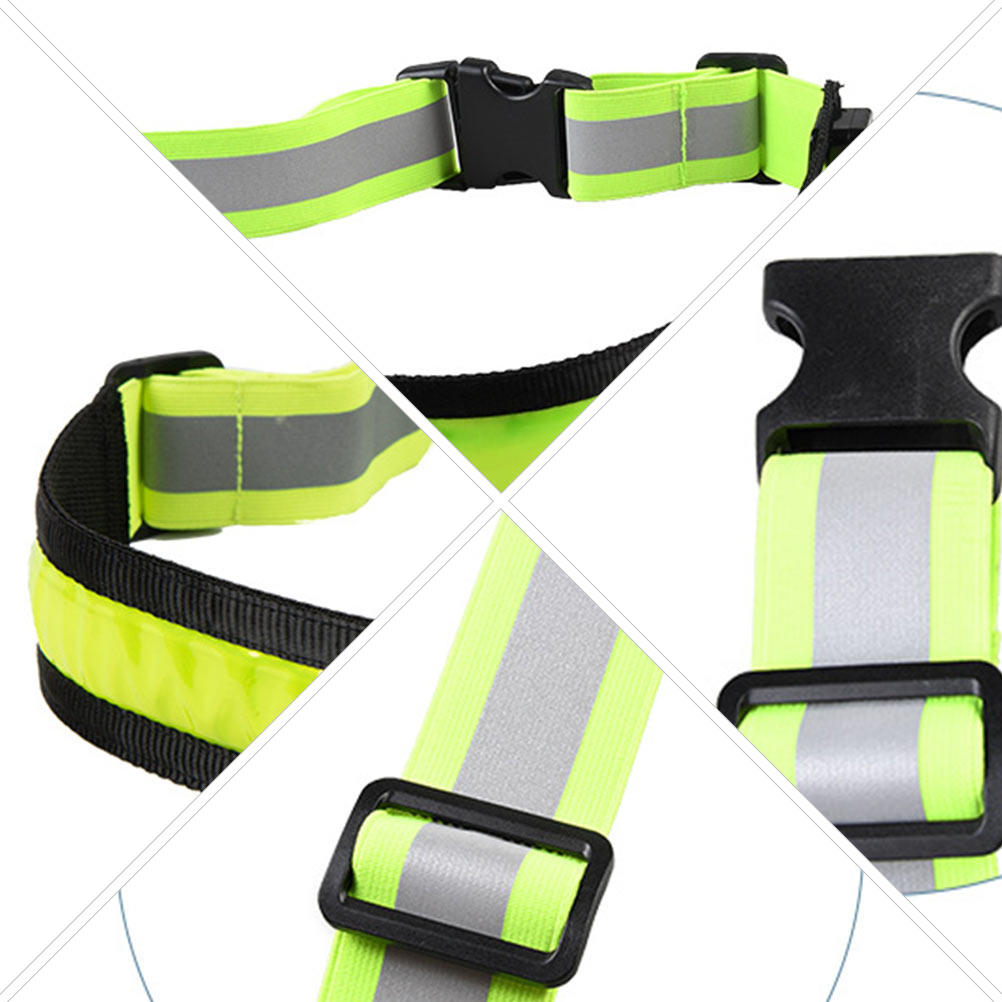 LED Reflective Belt Adjustable - Running Gear Green review and price