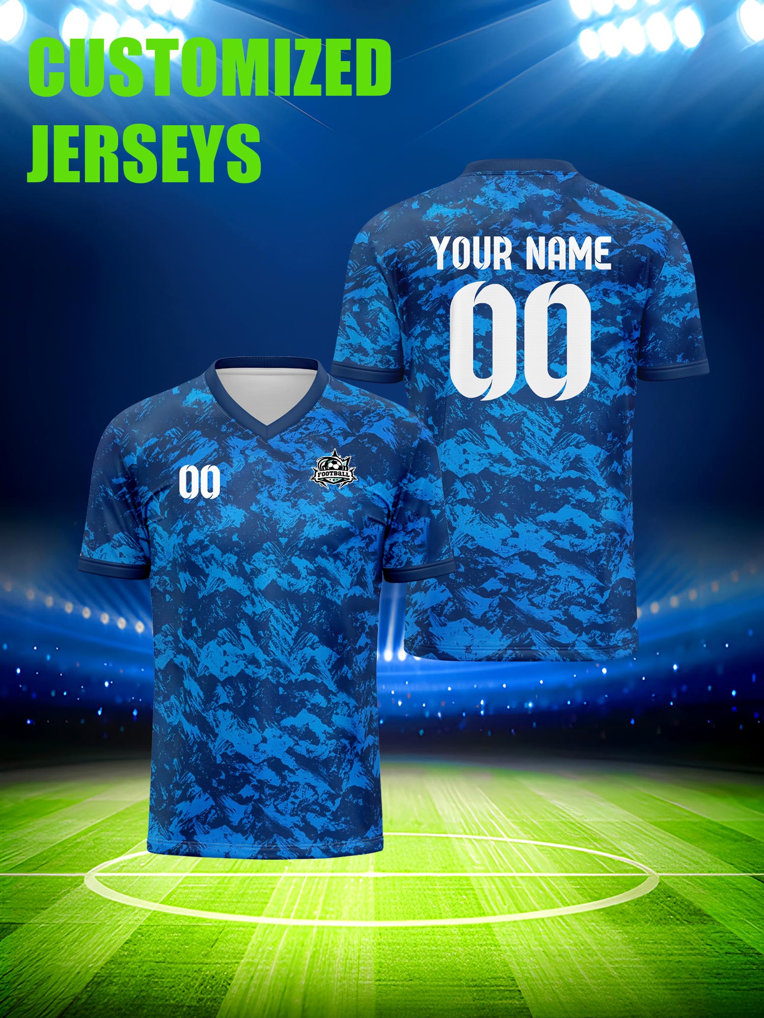 Custom Soccer Jersey With Cust - Running Gear For review and price