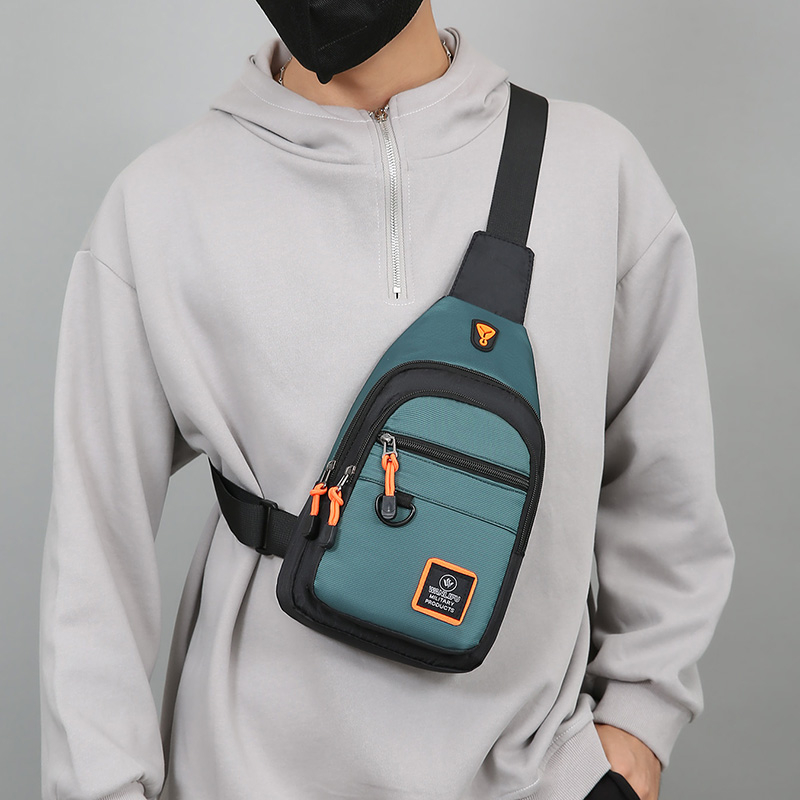 Casual Men Chest Bag Nylon Sma - Running Gear Phone review and price