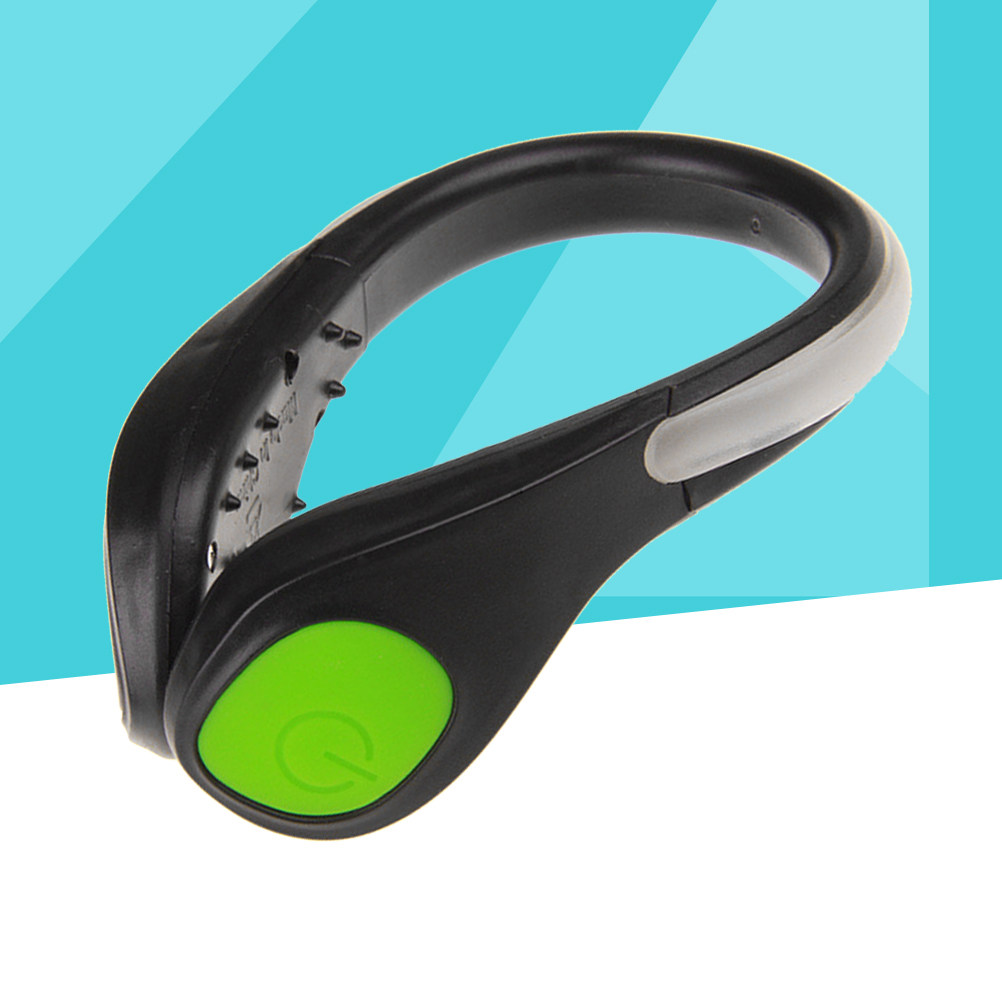 1Pcs LED Flash Shoe Clips Gree - Running Gear Green review and price