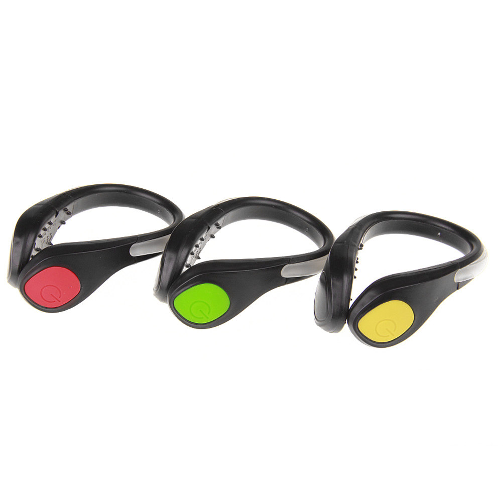 1Pcs LED Flash Shoe Clips Gree - Running Gear Green review and price