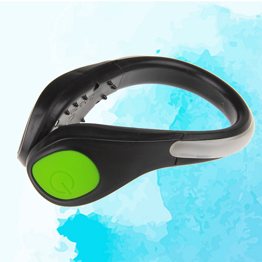 1Pcs LED Flash Shoe Clips Gree - Running Gear Green review and price