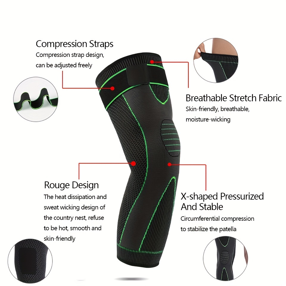 1PC Elastic Long Knee Sleeve,  - Running Gear Long Sleeve review and price