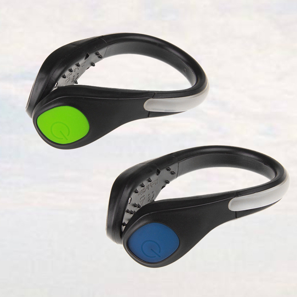 2Pcs LED Shoe Clip Lights Nigh - Running Gear Green review and price