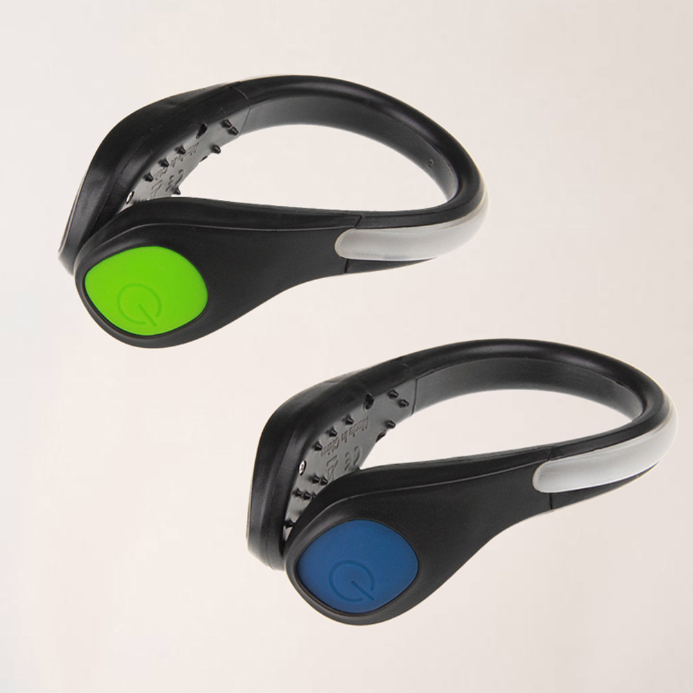 2Pcs LED Shoe Clip Lights Nigh - Running Gear Green review and price