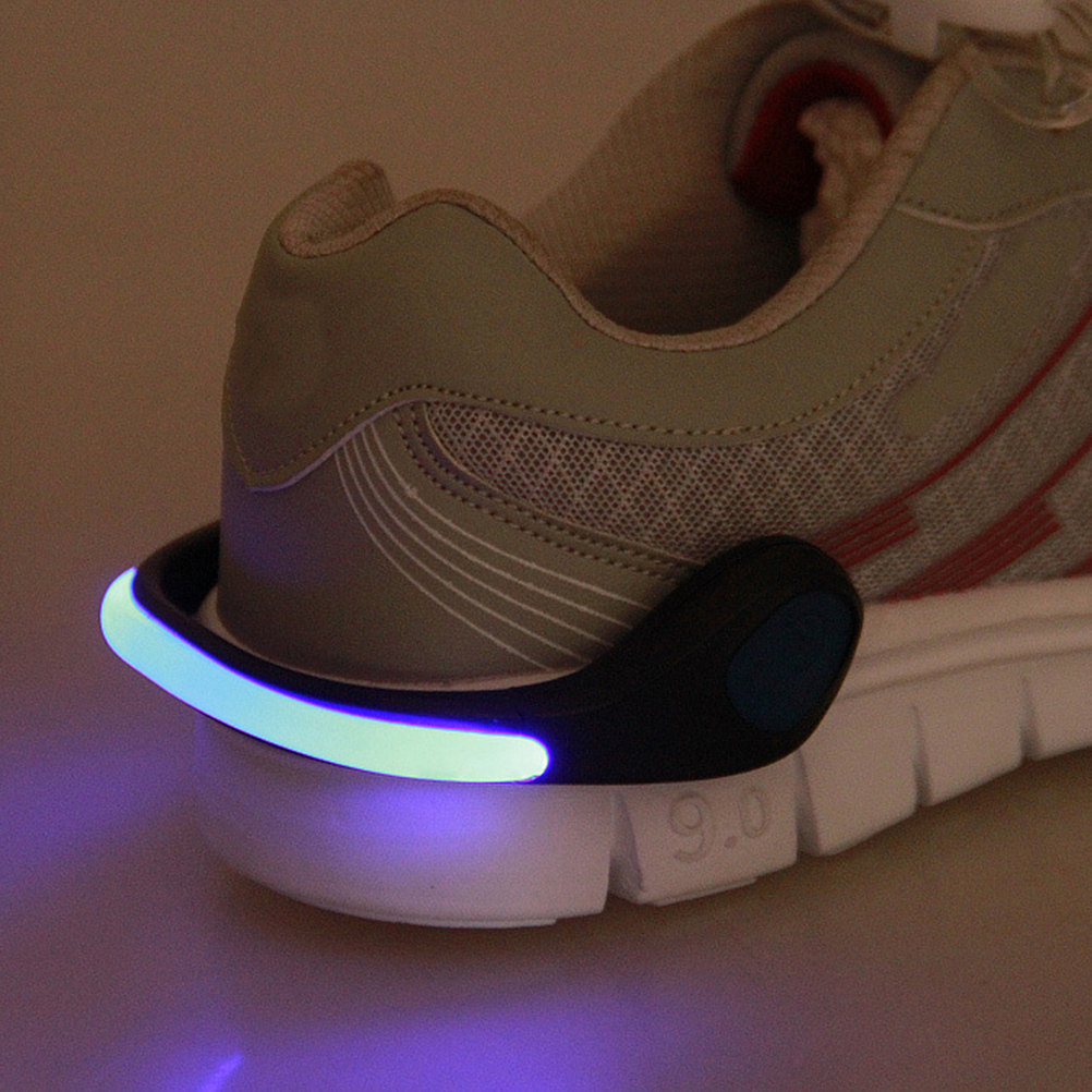 2Pcs LED Shoe Clip Lights Nigh - Running Gear Green review and price