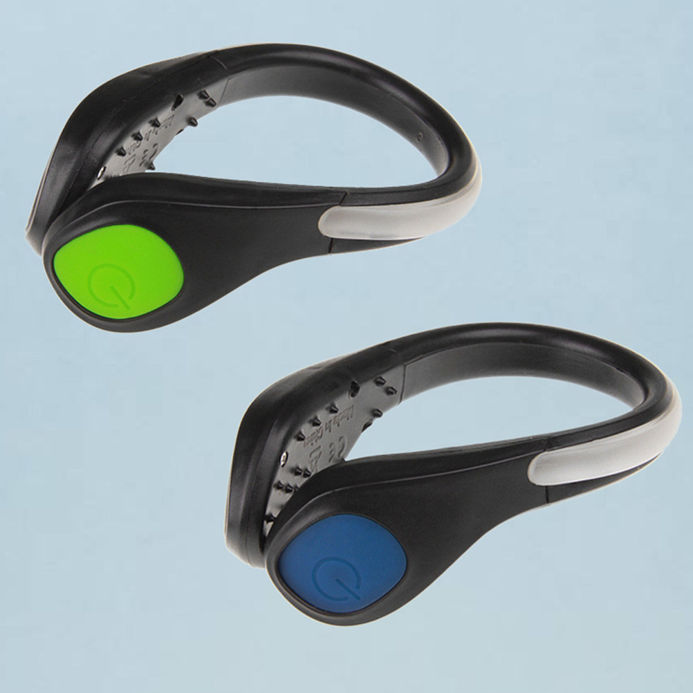 2Pcs LED Shoe Clip Lights Nigh - Running Gear Green review and price