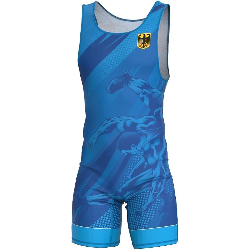 2025 Mens Wrestling Singlet Un - Running Gear Train review and price