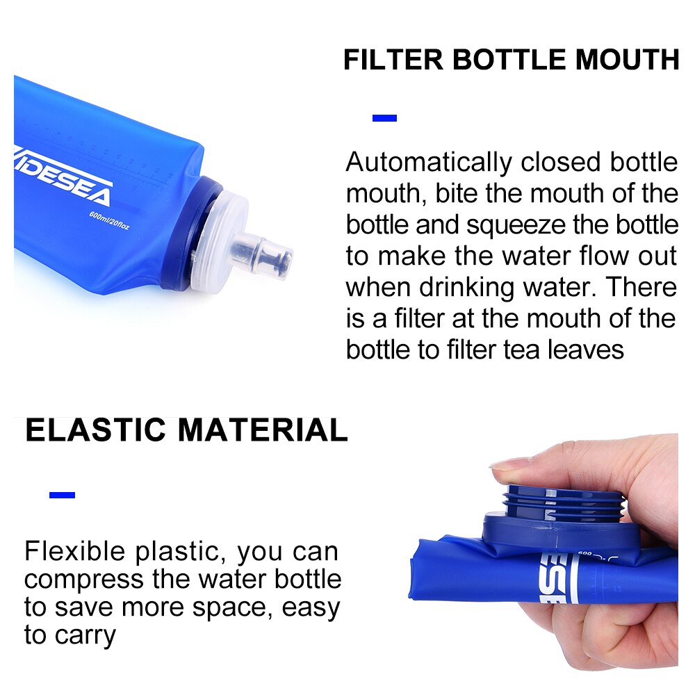 Widesea Camping 600ml Soft Wat - Running Gear Water review and price