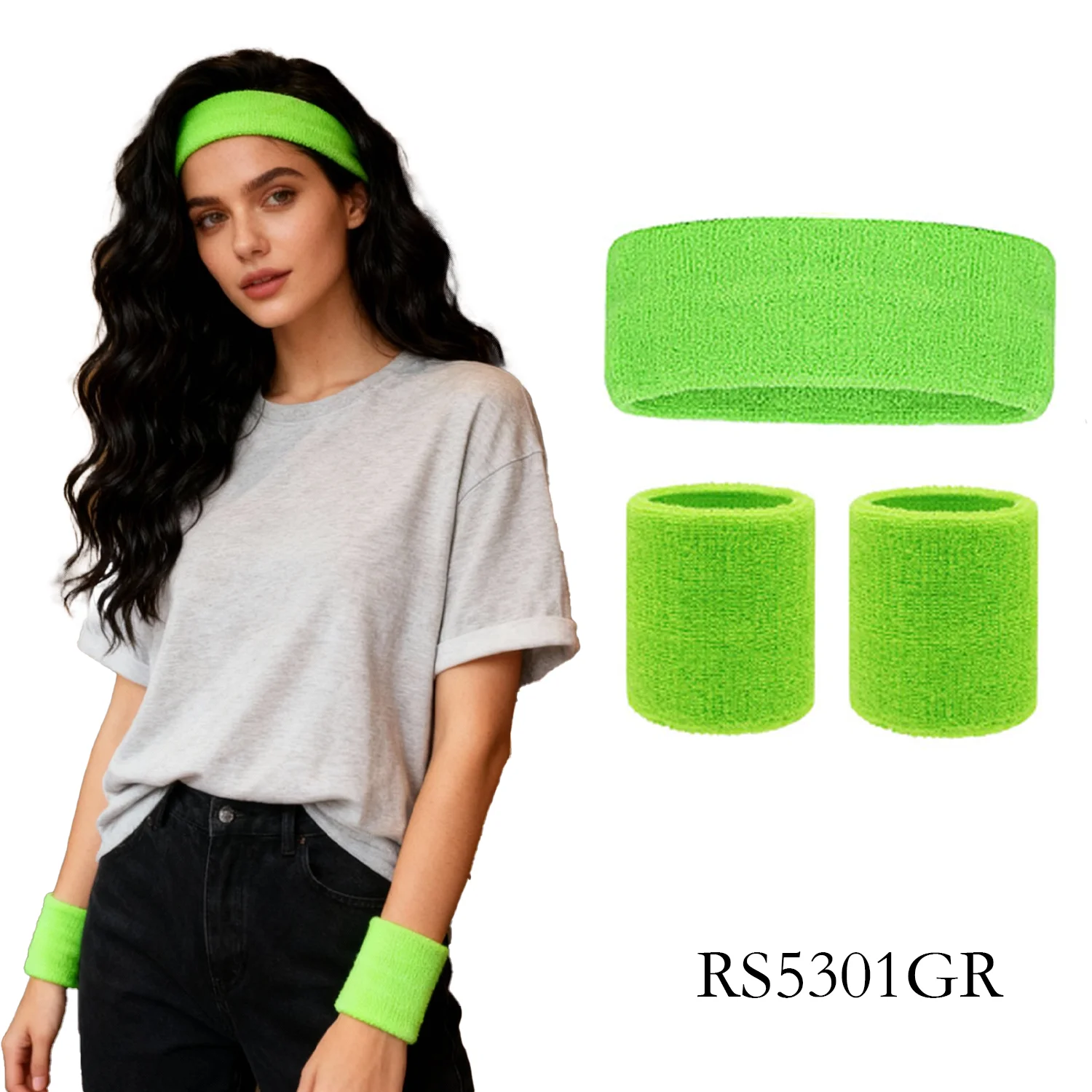 Multi-Color Terry Wrist Sweatb - Sweat Band Wrist review and price