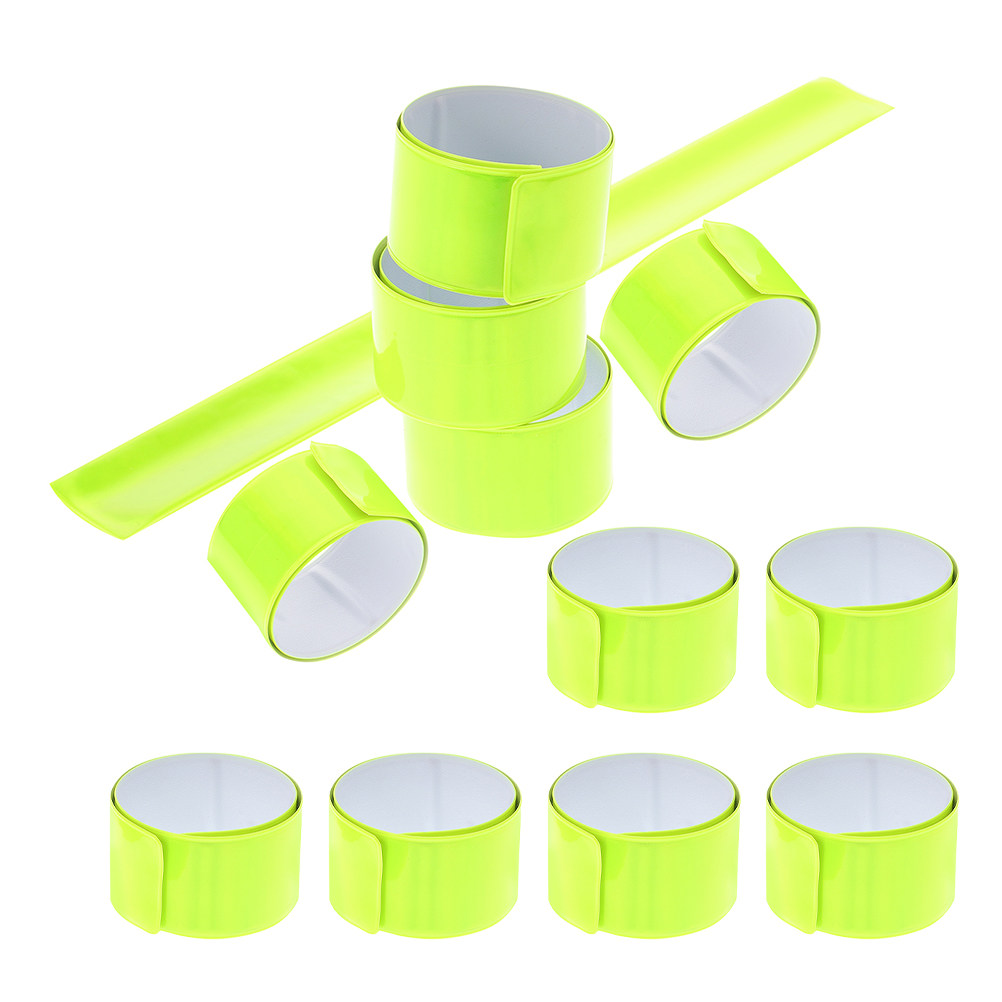 12Pcs Reflective Slap Bracelet - High And Running Gear review and price