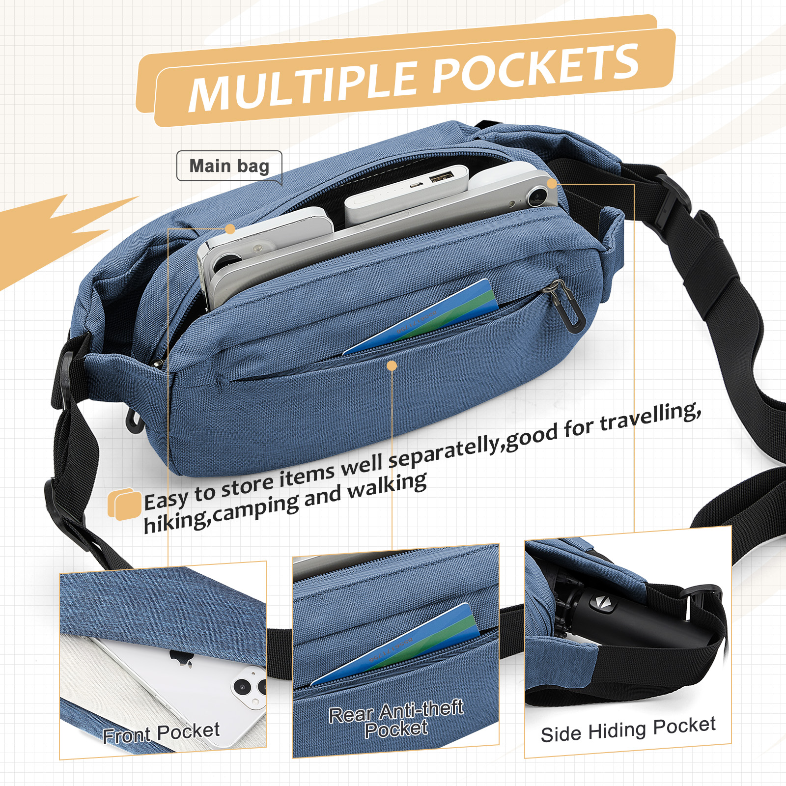 Fashionable Trendy Crossbody B - Running Gear For review and price