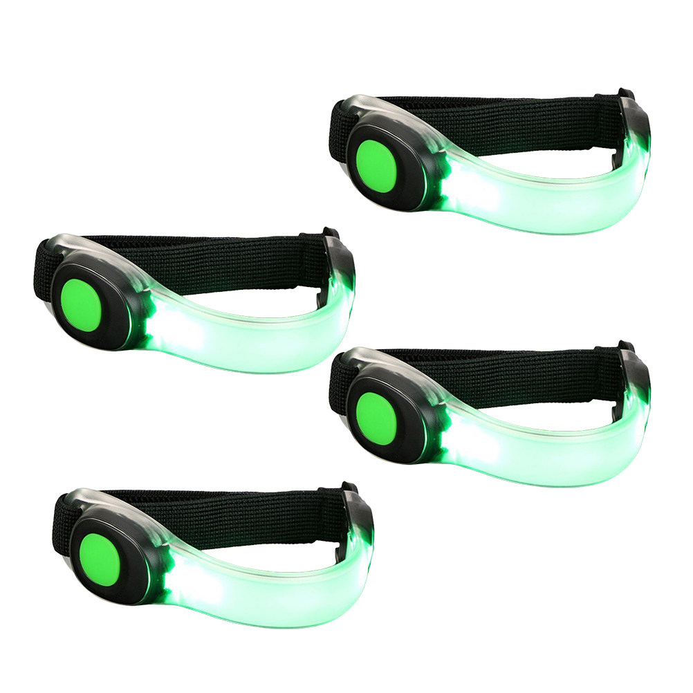4pcs Led Running Light Durable - Running Gear Green review and price