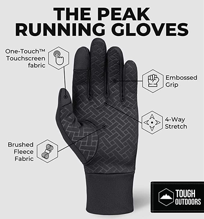 Men's Winter Gloves - Touchscr - Running Gear For Winter review and price
