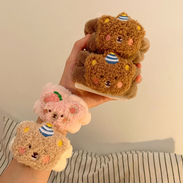 1Pair Cartoon Bear Face Wash H - Sweat Band Wrist review and price