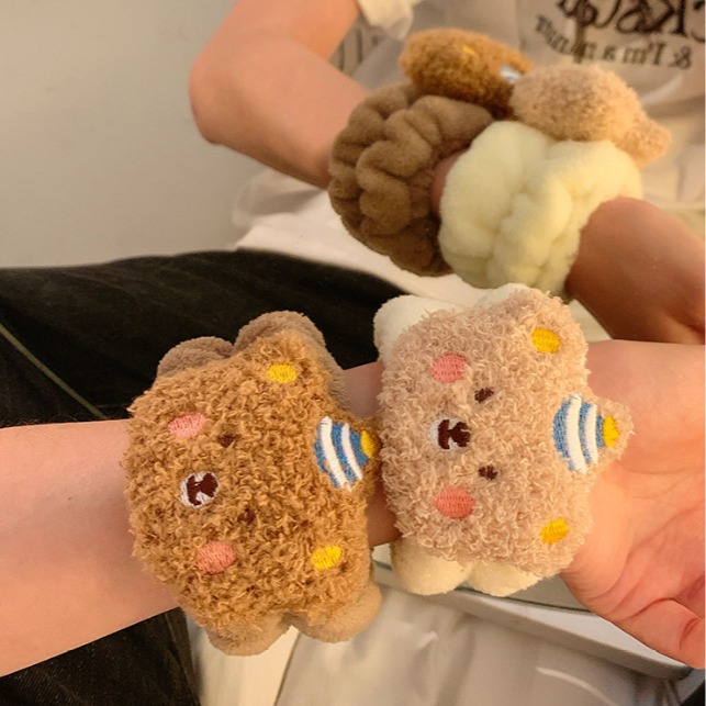 1Pair Cartoon Bear Face Wash H - Sweat Band Wrist review and price