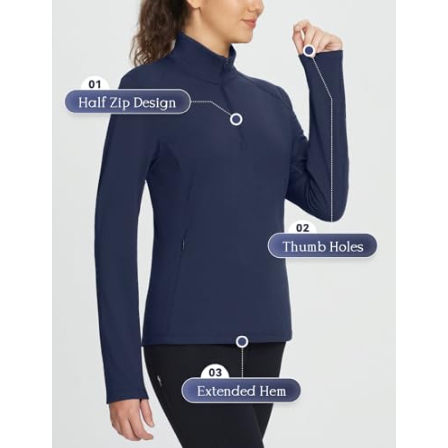 Women's Fleece Pullover Jacket - Running Gear For Winter review and price